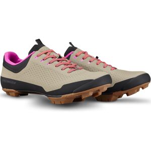 Specialized Recon ADV Shoe - taupe/dark moss green/fiery red/purple orchid 44